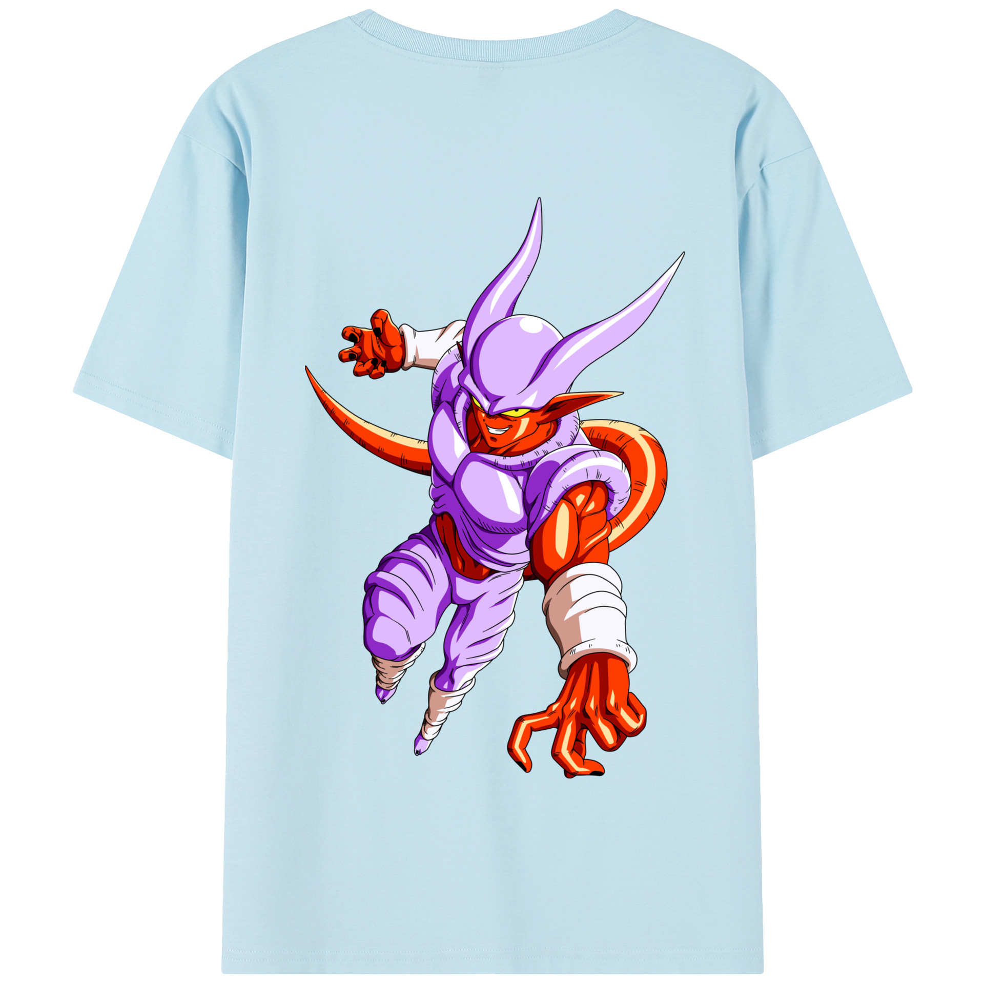 （画像用） ドラゴンボール ジャネンバ DRAGON BALL Janemba 綿100％半袖Tシャツ（背面プリント）